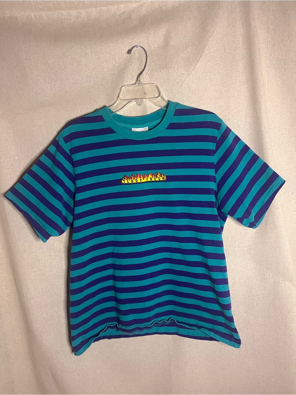 Teddy Fresh Striped Flame Tee